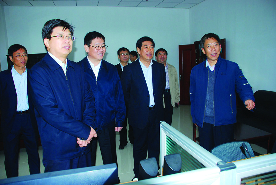 市委常委,纪委书记吴自斌来我县调研