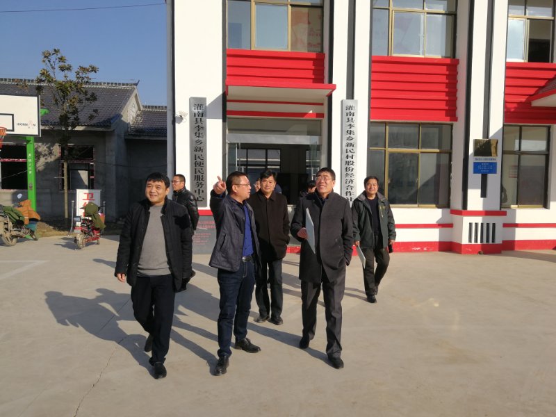 李集乡:市政法委来新民村视察法治文化建设 - 灌南县人民政府