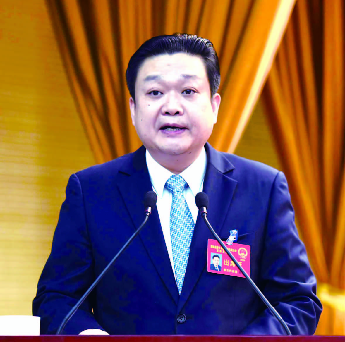 灌南县第十四届人民代表大会第四次会议隆重开幕李振峰出席会议任瑜作